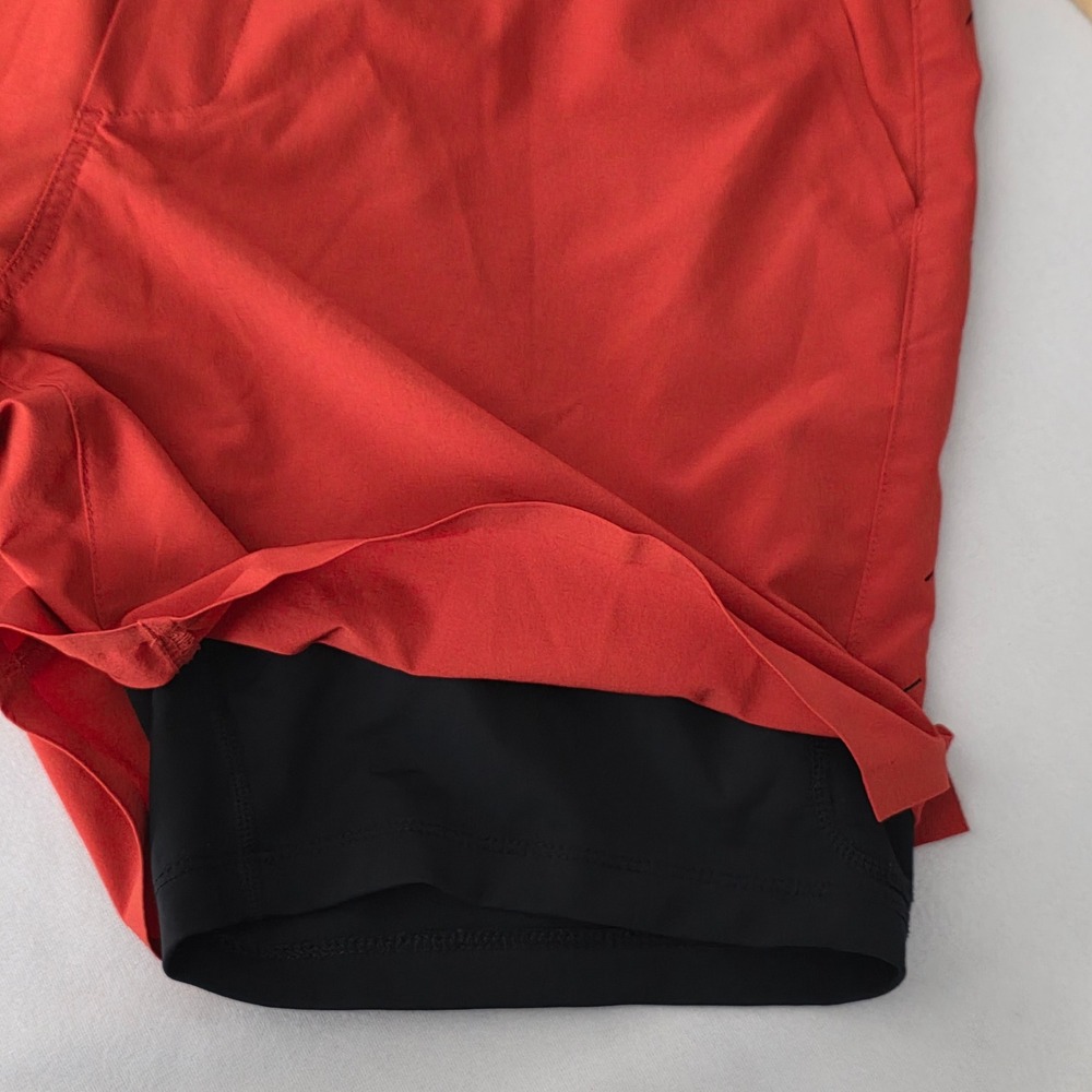 Ten Thousand Men The Interval Short Red Lined Training Gym Short TTSH002V3 Large - Picture 4 of 6